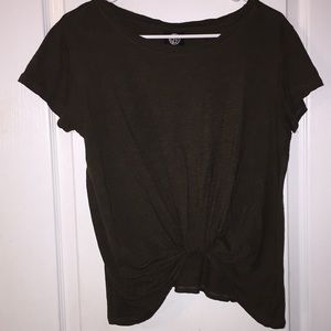 Dark green top